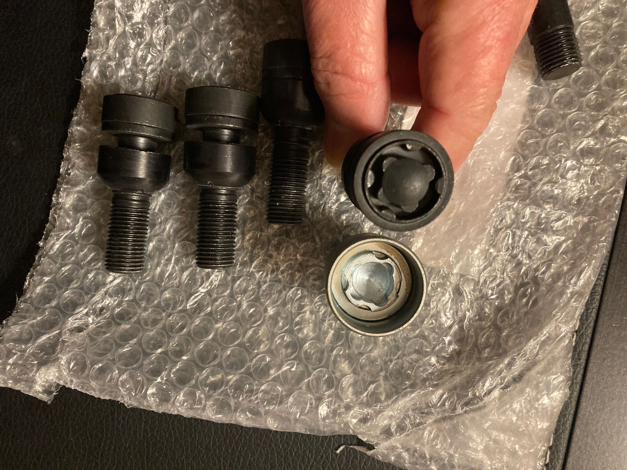 Accessories - One Set Of Extended Locking Lug Nuts OEM Porsche - Used - All Years  All Models - Neenah, WI 54956, United States