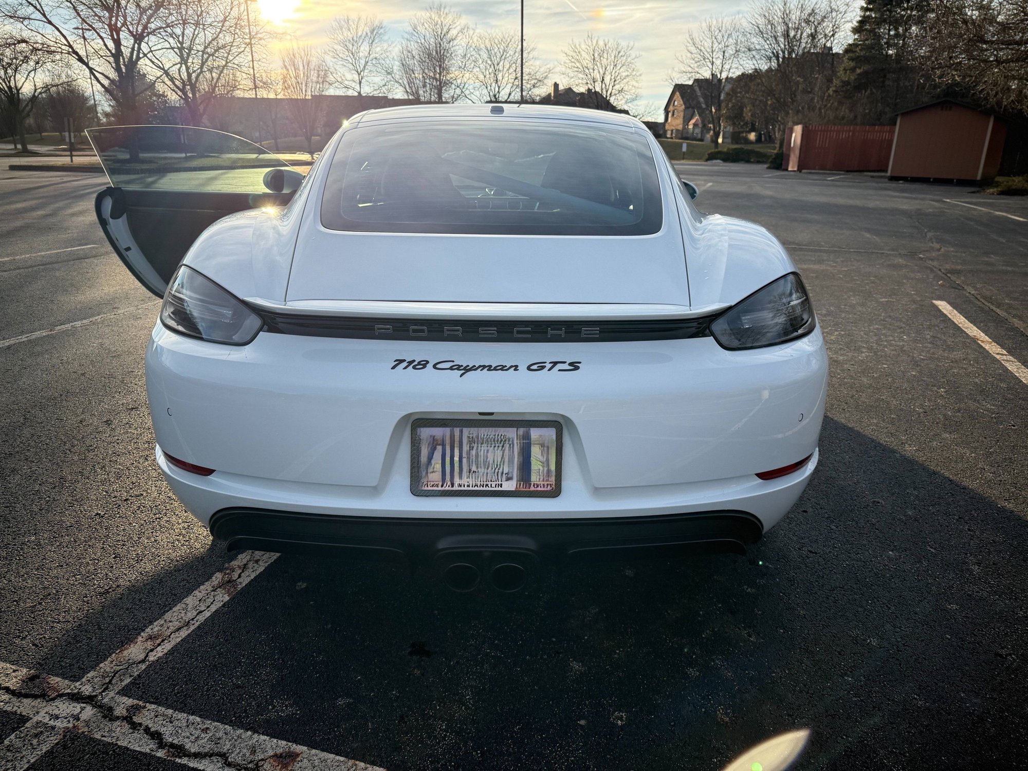 2019 Porsche 718 Cayman - 2019 Cayman GTS 2.5 Manual with Buckets! - Used - VIN WP0AB2A83KS279076 - 17,662 Miles - 4 cyl - 2WD - Manual - Coupe - White - Dublin, OH 43017, United States