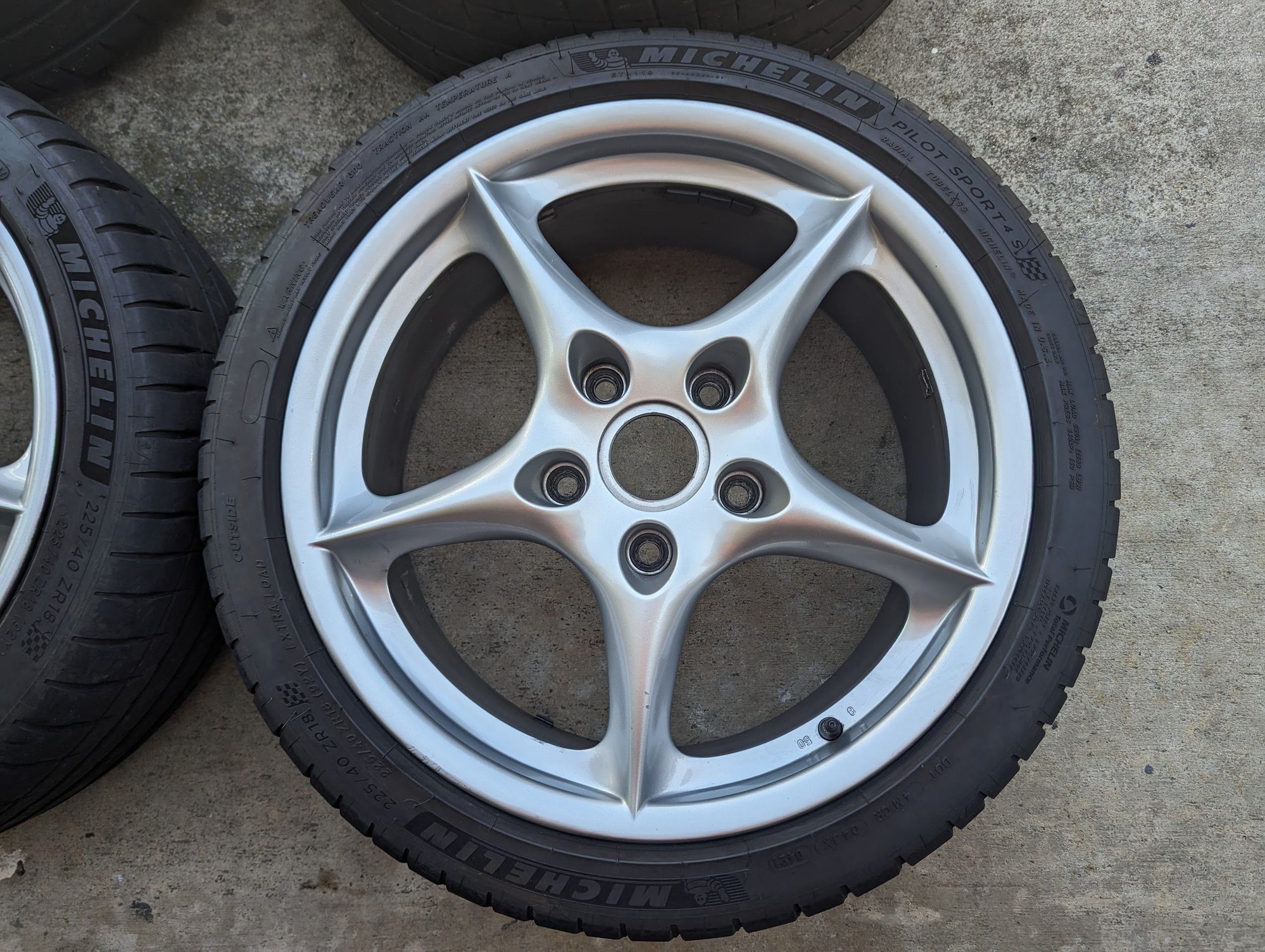 Wheels and Tires/Axles - 996 MY02 Light weight wheels like new 4s tires - Used - 0  All Models - San Diego, CA 92129, United States