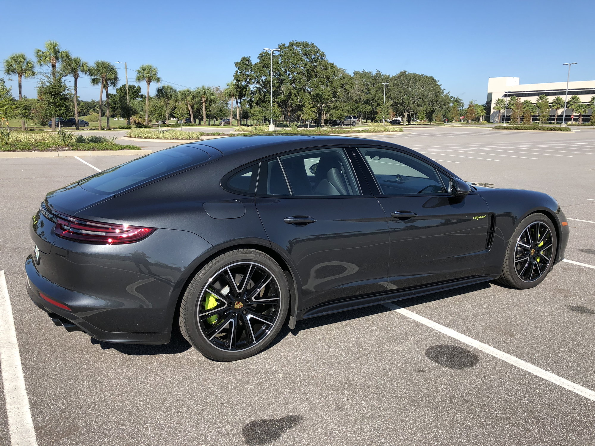 2018 Porsche Panamera - 2018 Porsche Panamera 4 e- Hybrid - Volcano Grey Metallic, $125,200 MSRP - Used - VIN WP0AE2A76JL128255 - 3,500 Miles - 6 cyl - AWD - Automatic - Sedan - Gray - Tampa, FL 33601, United States