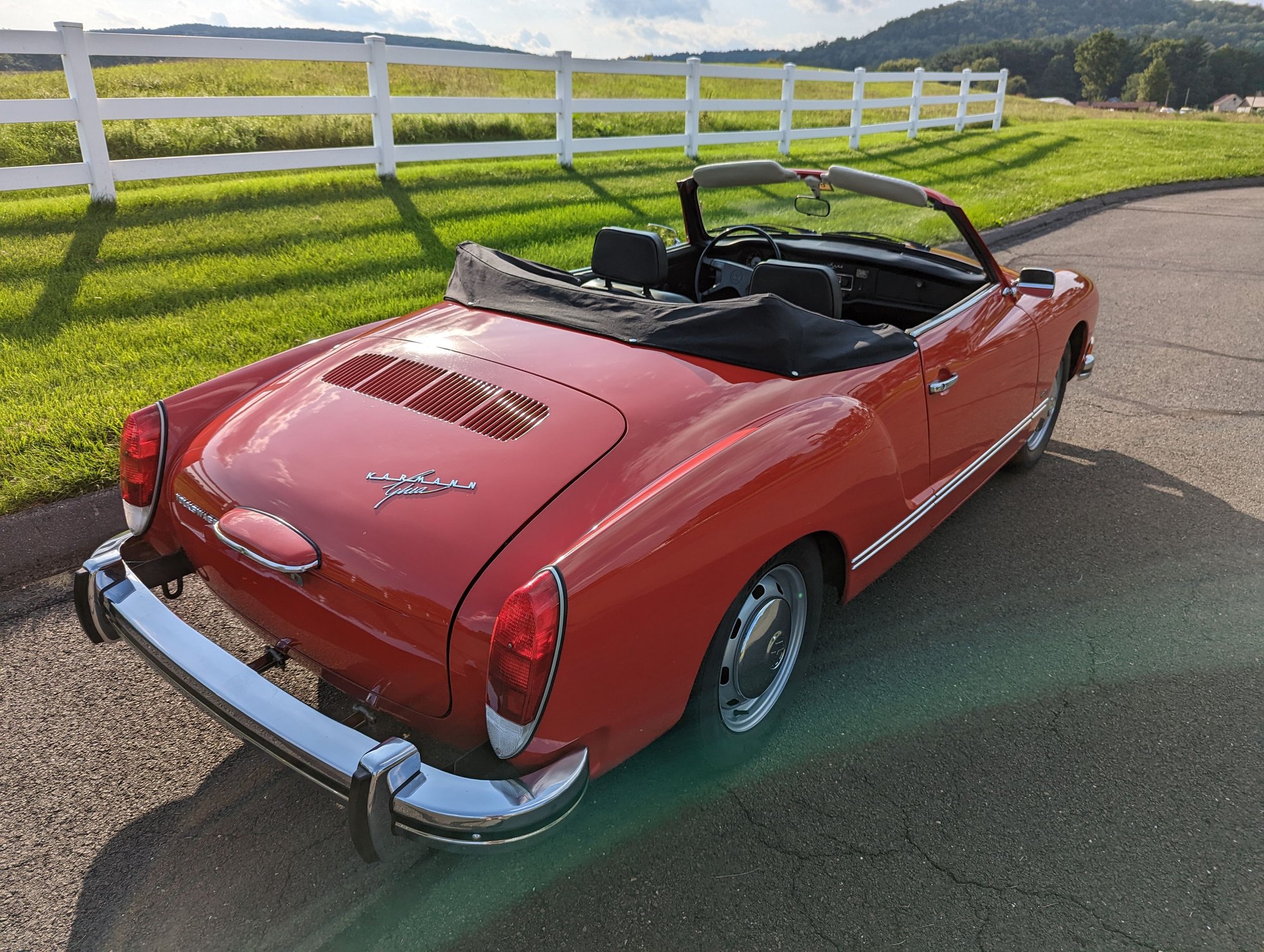 1974 Volkswagen Karmann Ghia - 1974 Volkswagen Karmann Ghia - Original, Unrestored, 39k Miles - Used - VIN 1442668038 - 39,200 Miles - 4 cyl - 2WD - Manual - Convertible - Red - Simsbury, CT 06070, United States