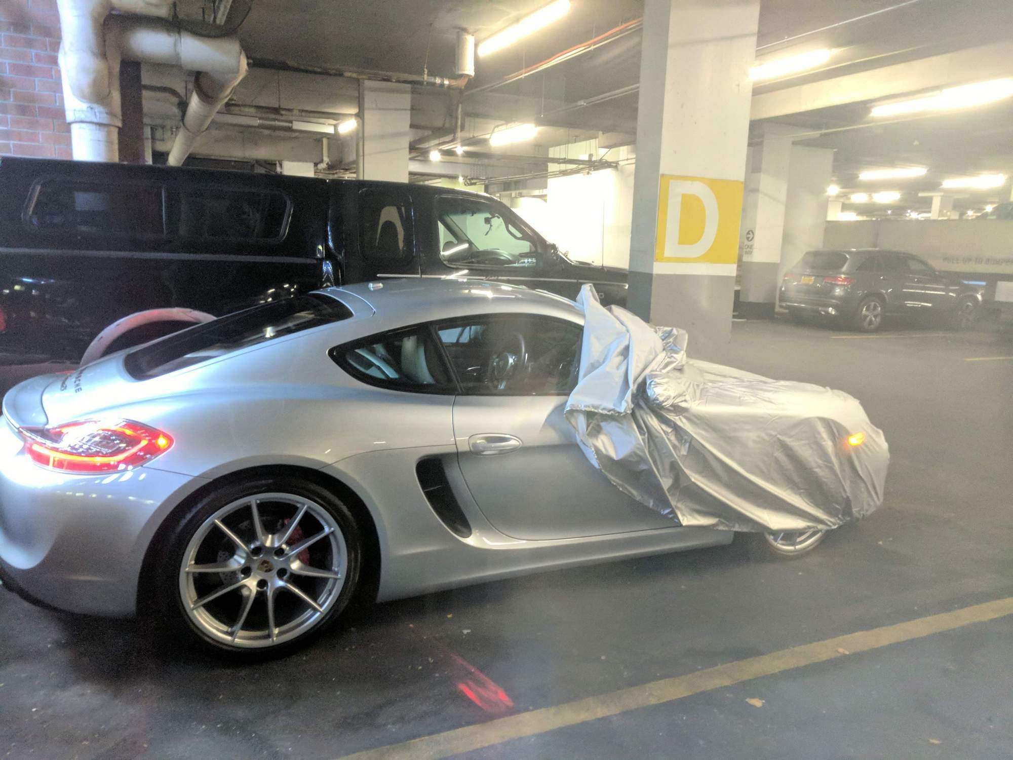 Accessories - 981 Cayman / Boxster Car Cover with Porsche logo - Used - 2013 to 2016 Porsche Boxster - 2013 to 2016 Porsche Cayman - Weehawken, NJ 07086, United States