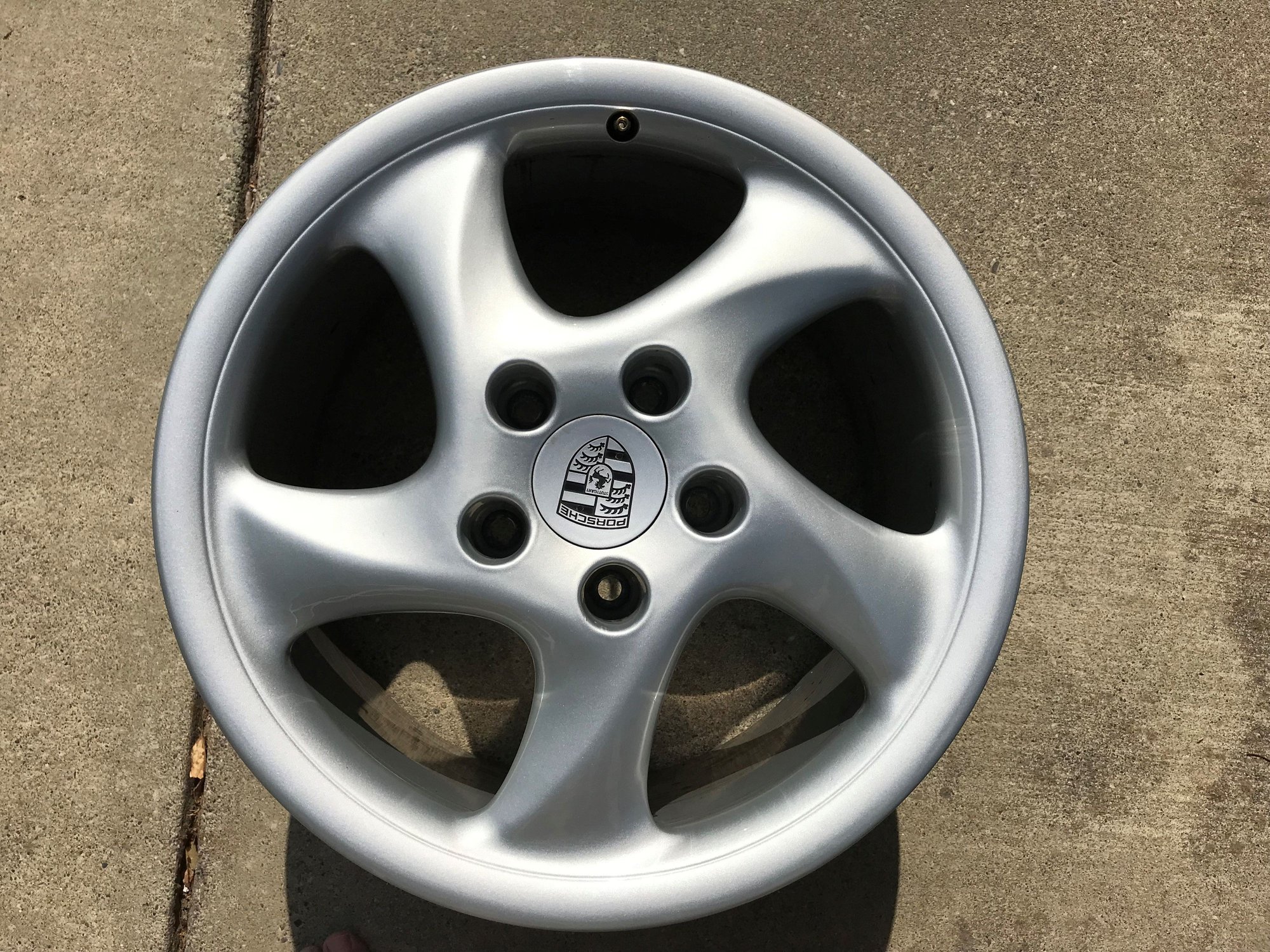 Wheels and Tires/Axles - 18" Porsche Turbo Twist Wheels 996 Narrow Body - Used - 1999 to 2005 Porsche 911 - Sacramento, CA 95864, United States