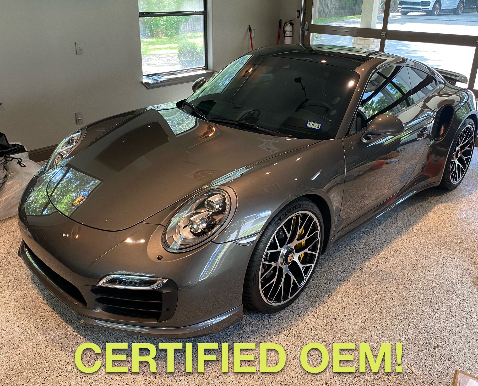 2015 Porsche 911 - FOR SALE: Spectacular CPO+1 991 Porsche Turbo S - Used - VIN WP0AD2A95FS160437 - 20,544 Miles - 6 cyl - AWD - Automatic - Coupe - Gray - Conroe, TX 77304, United States