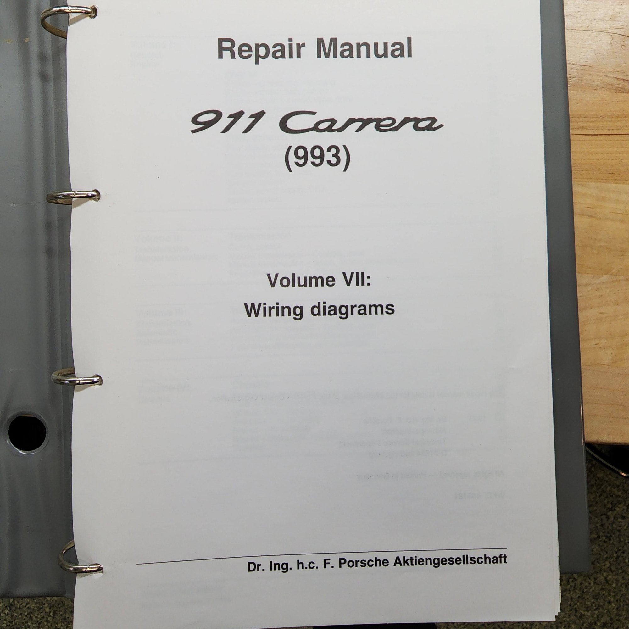 Miscellaneous - Porsche 993 Factory Service Manuals, Complete set - Used - 1995 to 1998 Porsche 911 - Naperville, IL 60563, United States