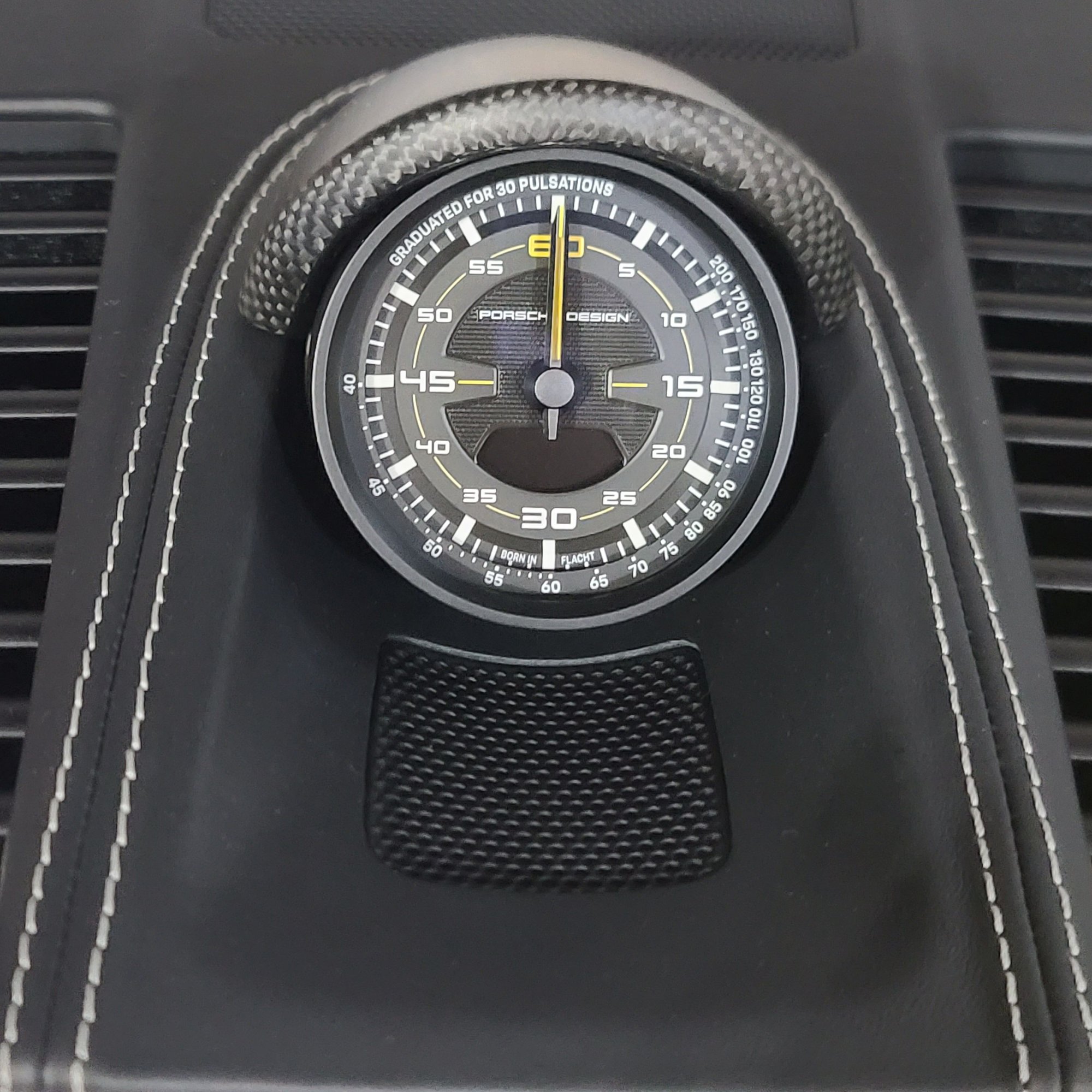 Interior/Upholstery - 992 Karbonization Carbon Chrono Cover - Used - -1 to 2027  All Models - Ellicott City, MD 21042, United States