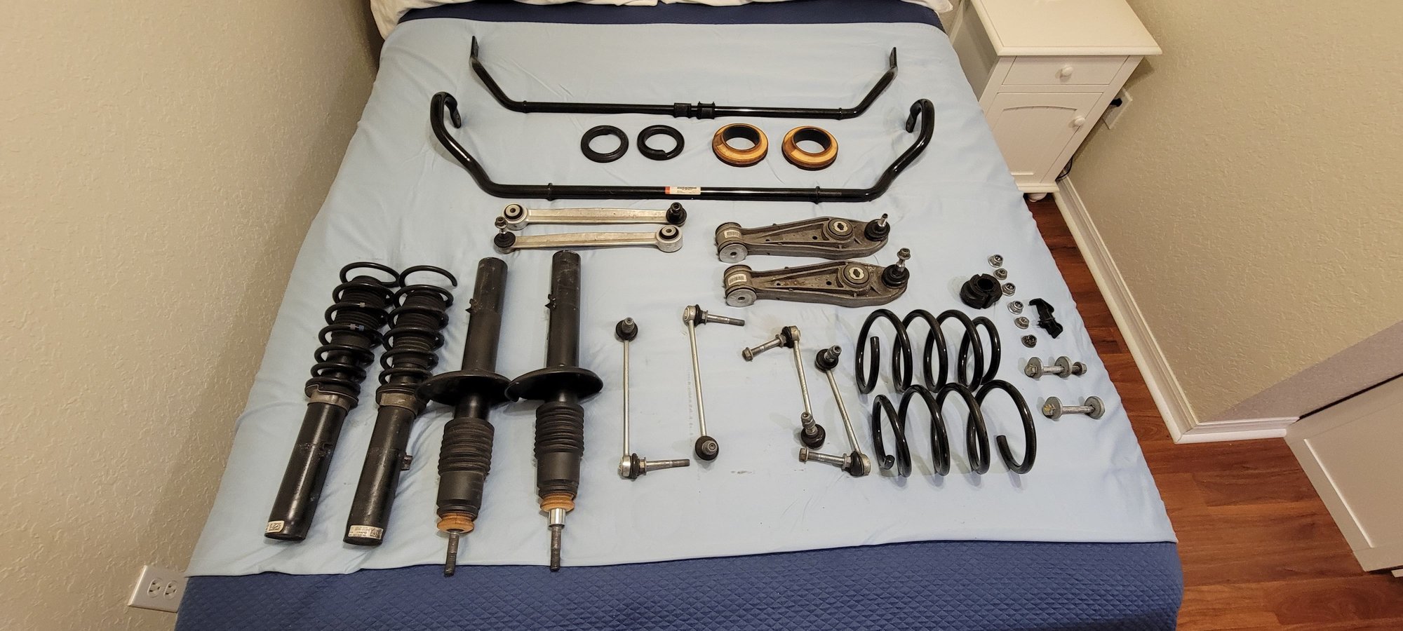 Porsche Boxster Spyder X73 suspension complete with 25,000 miles