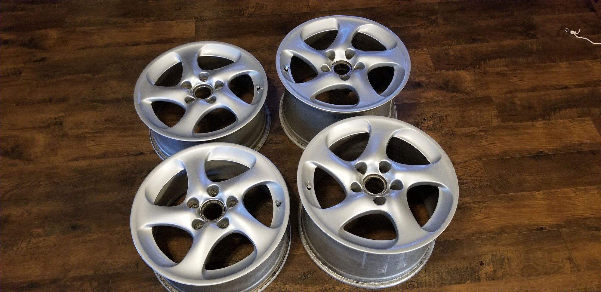 Wheels and Tires/Axles - Porsche Carrera 4S or Turbo twist wheels 18" - Used - 1999 to 2004 Porsche 911 - Mb, SC 29588, United States