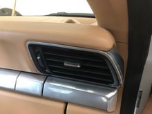 It fit like a charm.   Tight.  I think it could be tough to remove.  Anyway better than $200 bucks for a new vent. 