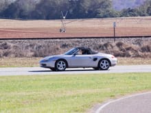 Boxster on track