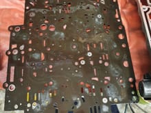 Spacer plate that needs drilling in various places