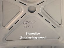 Car signed by Legendary Hurley Haywood