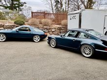 Pulled 5 cars out of storage yesterday but the roads are still a mess and the temps too cold. Just realized it is time for new rubber on the C2. Thinking of using some old RE71RS's from the Sbox track car.  My Amazon Collection. 😁