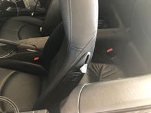 seat lever surround 