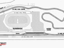 Trackmap courtesy of Dominion Raceway!