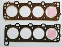 The 968 DS needs a lot more work.  In addition to the cutting off the rectangular piece, the passages need to be cut out to match the 928 heads and the 968 holes require plugs to be made to block the coolant passages that normally would be blocked by the head gasket.