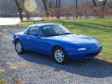 My Mariner Blue Miata from years ago...