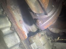 A view of the other side of the header/manifold. It is wet on the outside 