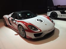 Privately owned 918 at the South African Festival of Motoring Johannesburg  South Africa