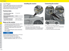 Lap Trigger page from Owner's Manual