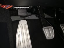 Pedal option. Plus perfectly awesome obd2 port location.