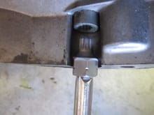 Here is a close up of the triple square bit that is needed to remove the internal bolts.  DON'T USE THE WRONG BIT!!!  I found mine on Amazon.