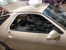 Window trim repaint & installed.