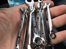 Tiny wrenches did the trick!