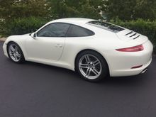 2013 Porsche 911 Carrera Coupe, Avery Dennison Satin White Pearl, LLumar CTX40, and LLumar AIR80