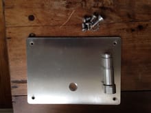 Tow Hook Plate Mount