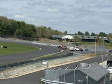 Instructor hits the wall with "brake failure" - he walked away fine but his 964 took a real beating.