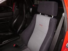 Recaro on the driver side, original leather on passenger side... whichever you want.