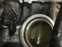 There was coolant in the throttle plenum.