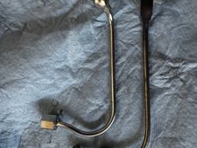 Original vs revised chain tensioner hard line