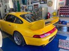 this wing is currently installed on the car