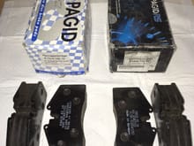 2 Sets of Pagid Blacks RS14 u1204