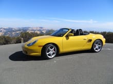 2003 Boxster S on top of Mt. Diablo
Scaled down version of original photo for upload purposes.