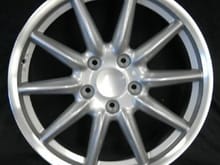 Porsche 10 spoke graphite wheels