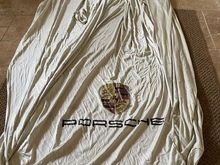 Porsche cotton indoor cover with logo