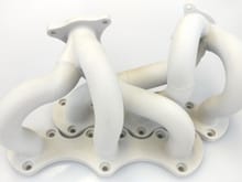 White ceramic coated Vektor Headers