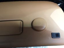 993TT passenger visor light switch + vanity mirror