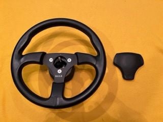 Steering/Suspension - 930S Sport Style Look Black Leather Steering Wheel Fits 911 / 930 Includes offset Hub - Used - 1979 to 1989 Porsche 911 - Houston, TX 77031, United States