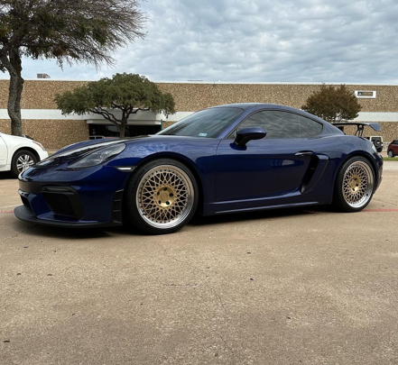 Wheels and Tires/Axles - FORGED 2 PIECE WHEELS BY SIGNATURE $7K MSRP 50% OFF LIKE NEW PORSCHE GT4 SPYDER - Used - 0  All Models - Dallas, TX 75078, United States