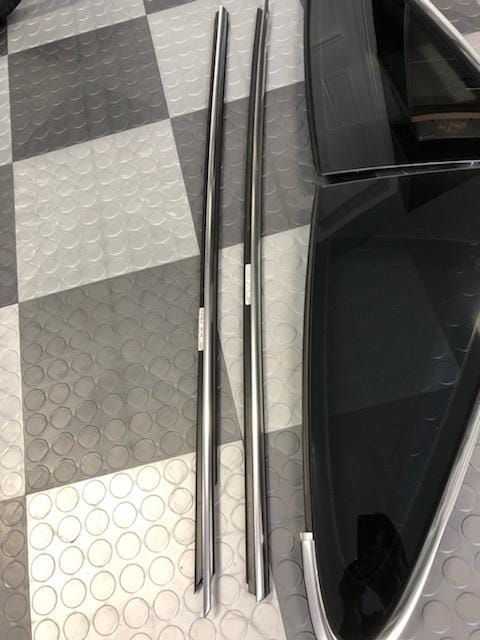 Exterior Body Parts - Silver Window trim for 991 - Used - 2012 to 2019 Porsche 911 - Davie, FL 33330, United States