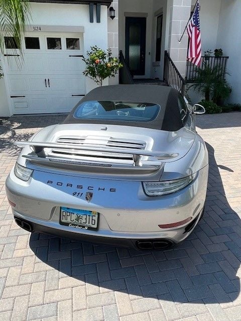 2014 Porsche 911 - 2014 Porsche 911 Turbo S Cabriolet w/Stage 4+ ByDesign Upgrades - Used - VIN WP0CD2A95ES173308 - 34,700 Miles - 6 cyl - AWD - Automatic - Convertible - Silver - Ruskin, FL 33570, United States