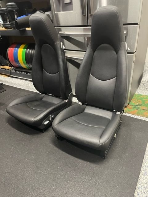 Interior/Upholstery - 997.2 Black Power Heated and Ventilated Comfort Seats - Used - 2009 to 2012 Porsche 911 - Irvine, CA 92612, United States