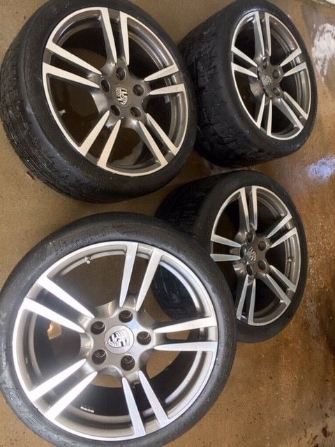 Wheels and Tires/Axles - 19" Porsche 911 Turbo II Lightweight Forged Wheels/Tires - OEM - Used - All Years Porsche All Models - Belleville, IL 62221, United States