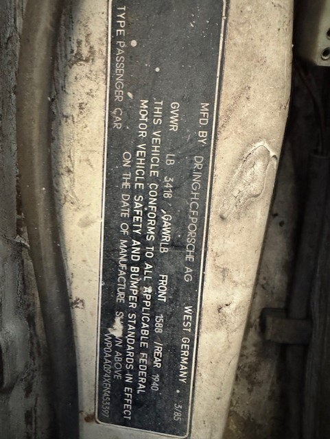 1985 Porsche 944 - 85.5 Firehawk Porsche 944 Project Racecar - Used - Minneapolis, MN 55024, United States