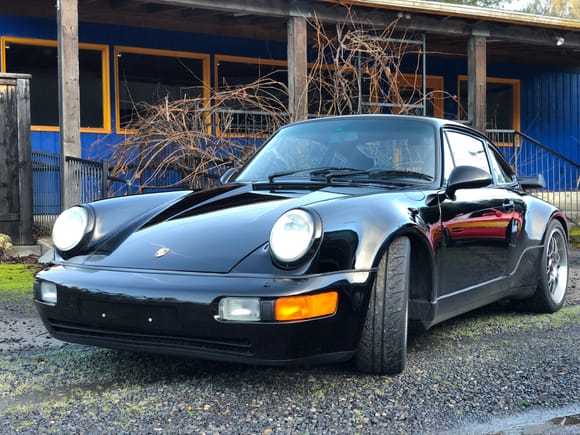 Rare to see a 964 Turbo these days.