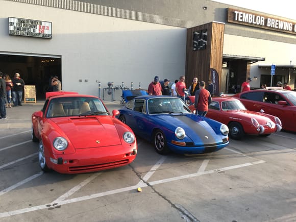 Took both the 993 & 912 to Cars & Coffee. 